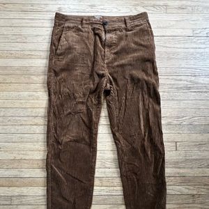 Carhartt WIP urbana corduroy straight leg tan pants - waist 30